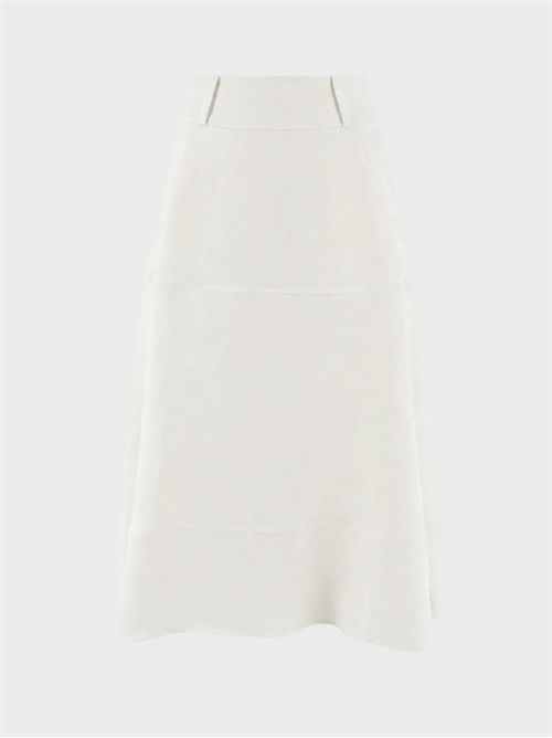 Panelled linen-blend midi skirt ANTONELLI FIRENZE | Q9904935001